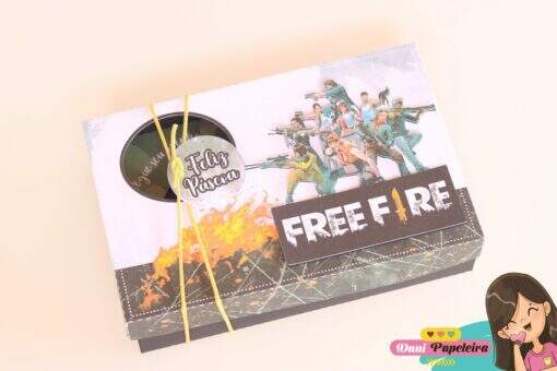 Kit Confeiteiro Free Fire