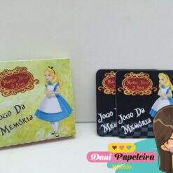 Jogo da Memória Alice no País das Maravilhas