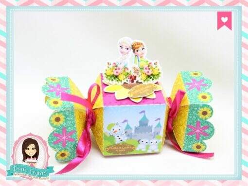 Caixa Bala Frozen Fever - Imagem 3