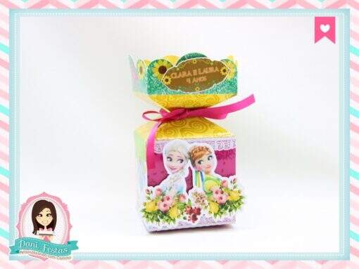 Caixa 1/2 Bala Frozen Fever