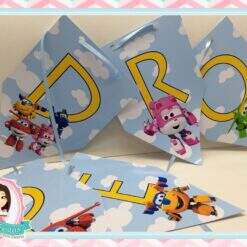 Bandeirola Super Wings