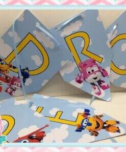 Bandeirola Super Wings