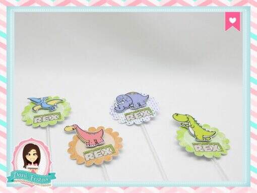 Topper Dinossauros - Imagem 4