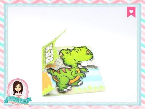 Convite Dinossauros - Imagem 3