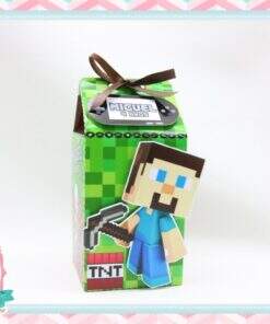 Caixa Milk Minecraft