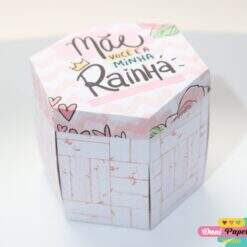 Alternative view of Caixa Explosão com Caneca Personalizada Dia das Mães