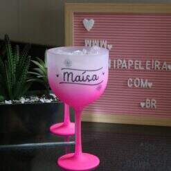Taça Gin Degradê 475 ml Personalizada