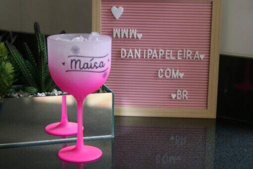 Taça Gin Degradê 475 ml Personalizada - Imagem 3