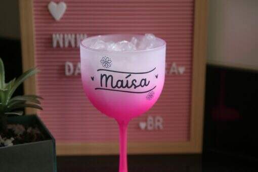 Taça Gin Degradê 475 ml Personalizada - Imagem 2
