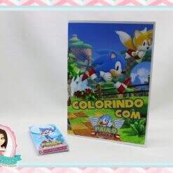 Kit de Colorir Sonic