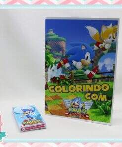Kit de Colorir Sonic