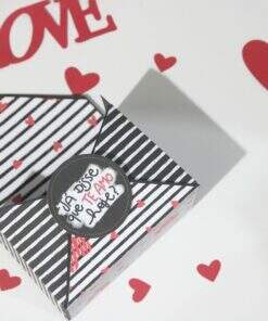 Caixa Envelope M Dia dos Namorados