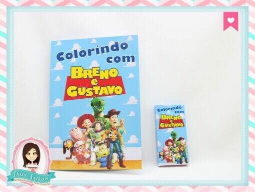 Kit de Colorir Toy Story