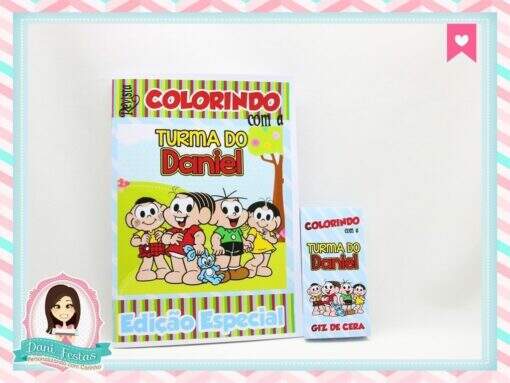 Kit de Colorir Turma da Mônica - Imagem 6