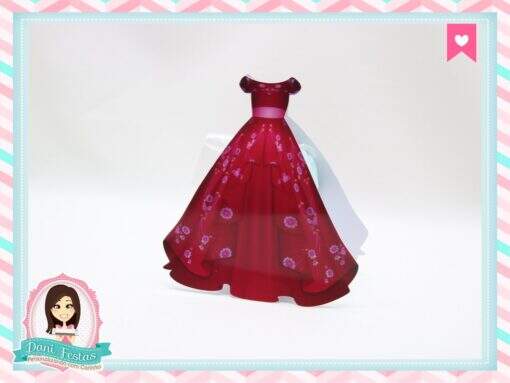 Caixa Vestido Elena Of Avalor