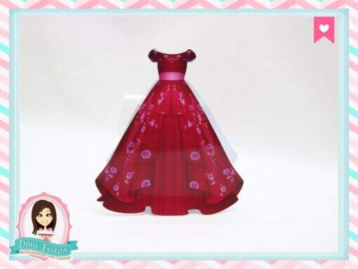 Caixa Vestido Elena Of Avalor - Imagem 2