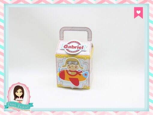 Caixa Milk com Alça Aviador