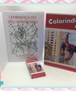 Kit de Colorir - Homem Aranha