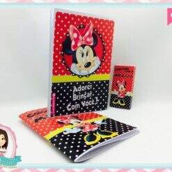 Kit de Colorir - Minnie Vermelha