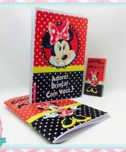 Kit de Colorir - Minnie Vermelha