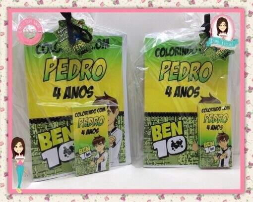 Kit de Colorir Ben10
