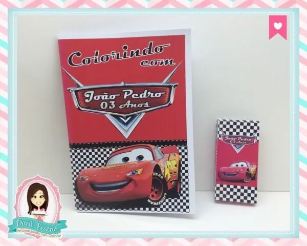 Kit de Colorir Carros Disney - Image 2