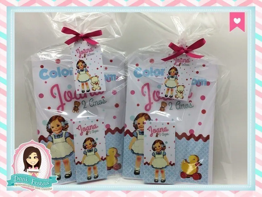 Kit de Colorir Chá de Bonecas - Imagem 4