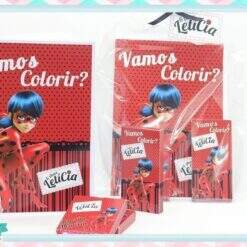 Kit De Colorir e Jogo da Memória - Ladybug