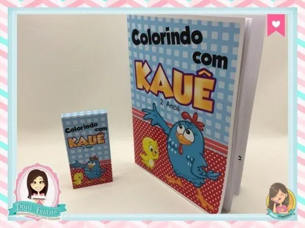 Kit de Colorir  Galinha Pintadinha - Imagem 3