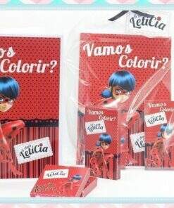 Kit de Colorir Ladybug
