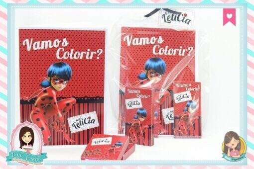 Kit de Colorir Ladybug