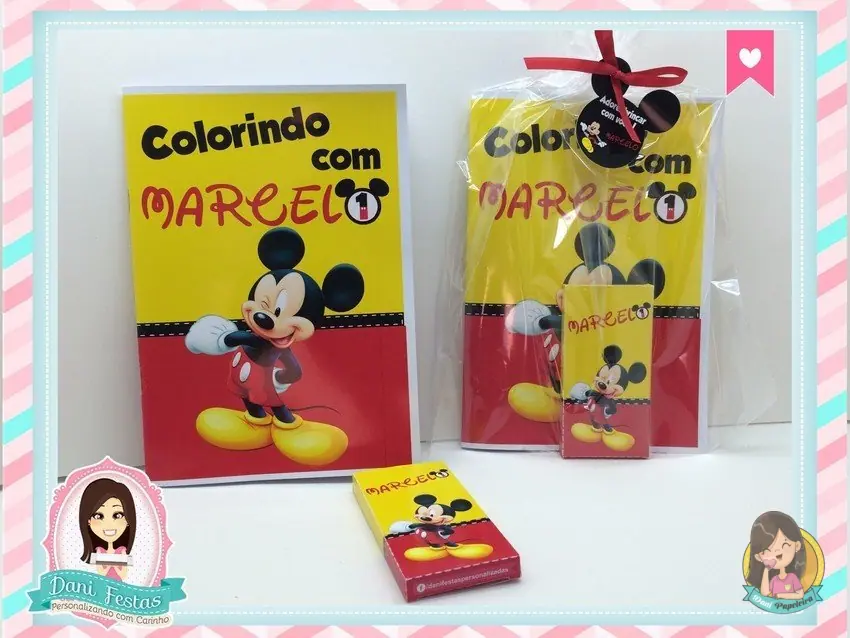 Kit de Colorir - Mickey Mouse - Imagem 3