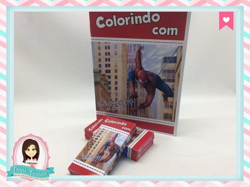 Kit de Colorir  Super Heróis