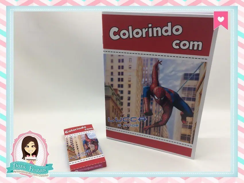 Kit de Colorir  Super Heróis - Imagem 2