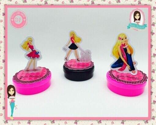 Latinha 3d Barbie