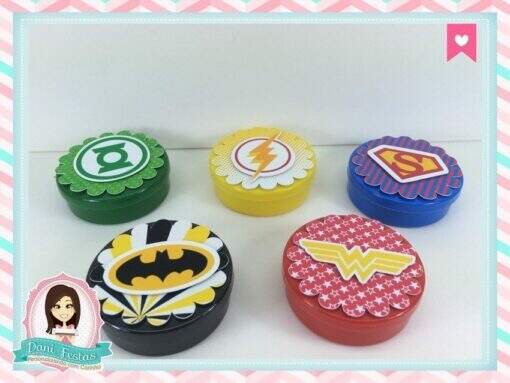 Latinha Mint To Be  Super Heróis