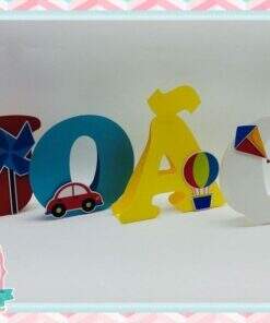 Letras 2d Brinquedos Antigos