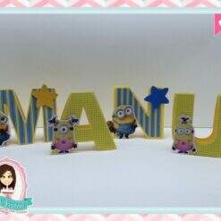 Letras 2d Minions