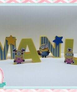 Letras 2d Minions