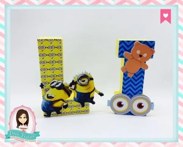 Letras 3d Minions - Image 2