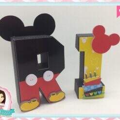Alternative view of Letras 3d Mickey Mouse