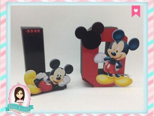 Letras 3d Mickey Mouse - Imagem 3