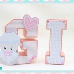 Letras 3d Ovelhinha