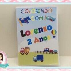 Livrinho De Colorir Meios de Transportes