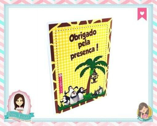 Livro de Colorir  Madagascar - Imagem 2