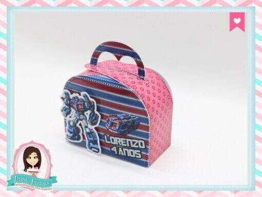 Maleta Round  Transformers - Imagem 2