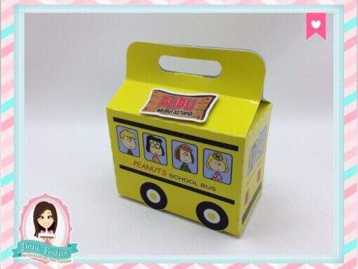 Maletinha Ônibus Snoopy