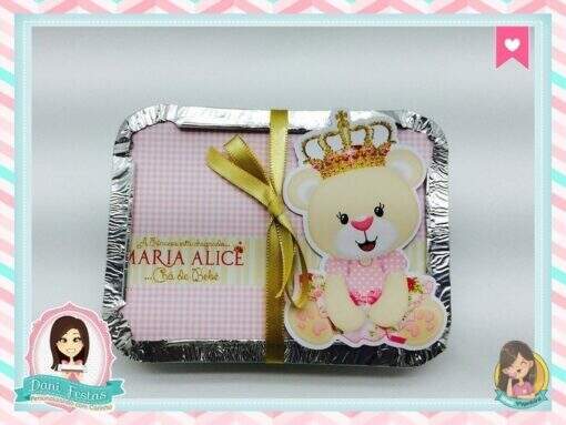 Marmitinha Ursinha Princesa - Imagem 2