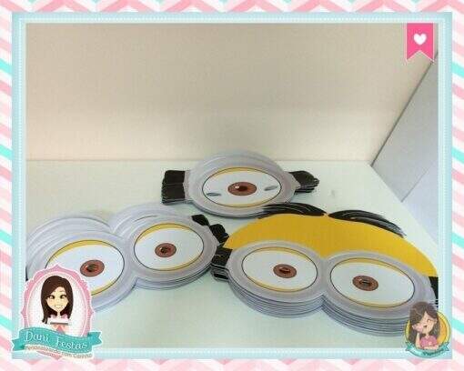 Máscara Personalizada Minions