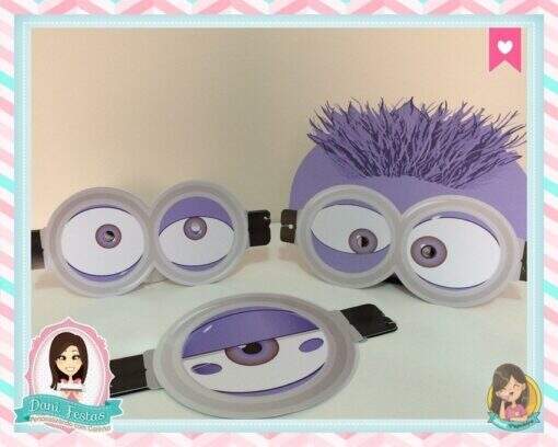 Máscara Personalizada Minions - Imagem 2